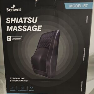 Boriwat Shiatsu Massage Cushion in Dark Brown